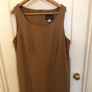 Michel Antoni  Collection Size 18 Dress , round neck, back slit, lined